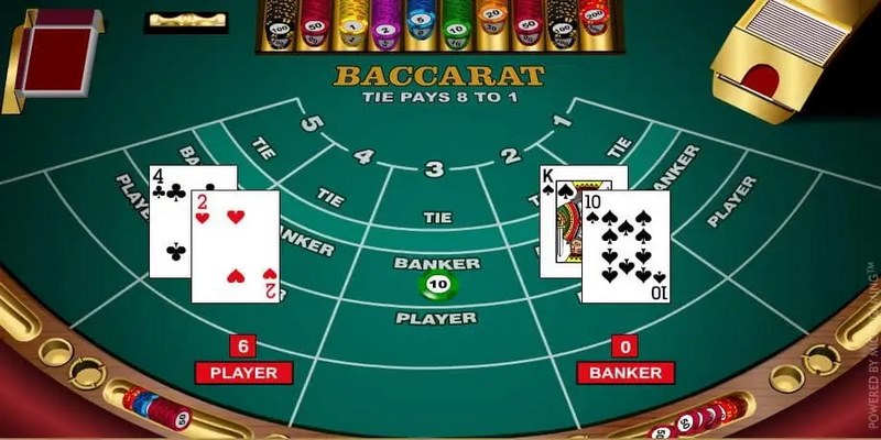 Luật chơi Baccarat kịch tính, quen thuộc với mọi bet thủ hiện đại