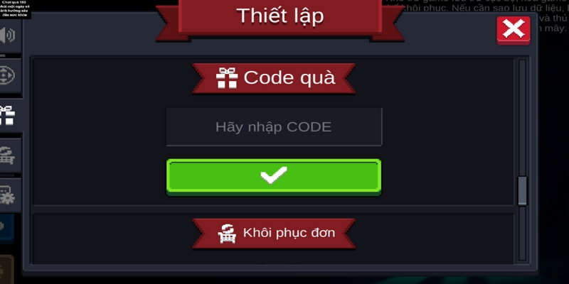 Nạp thẻ lần đầu để nhận code siêu khủng 